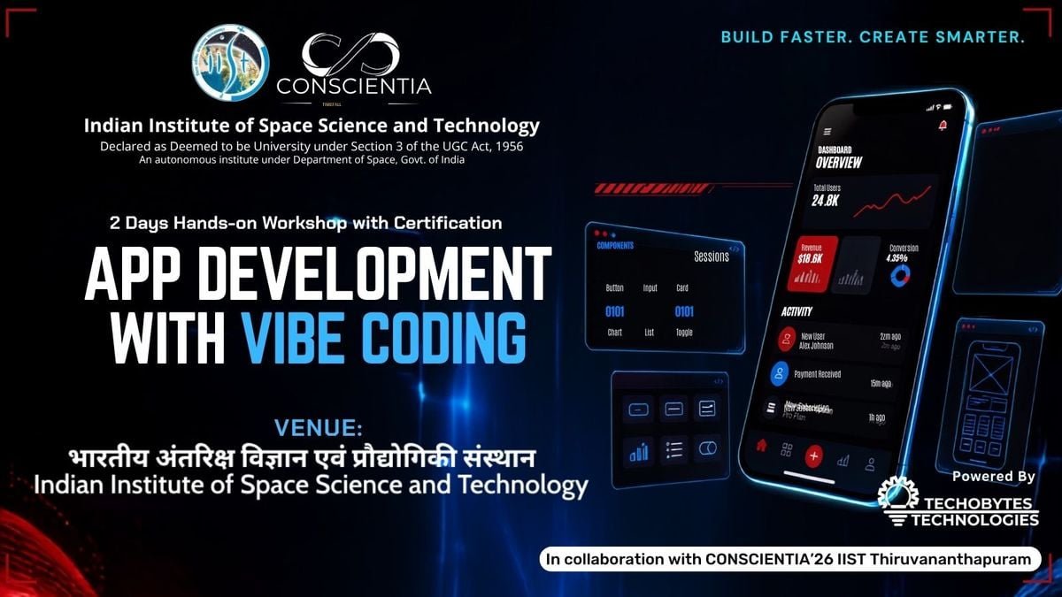 App Development with Vibe Code poster